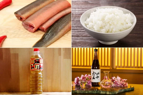 Nguyên Liệu Làm Cơm Lươn Nhật Chuẩn Vị