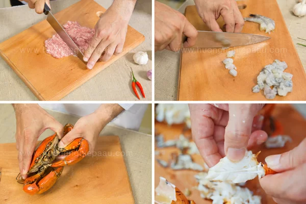 Sơ chế các nguyên liệu đạm