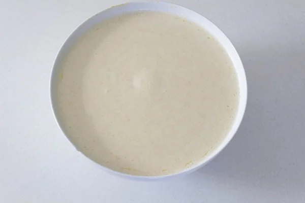 Cơm nguội sau khi xay nhuyễn