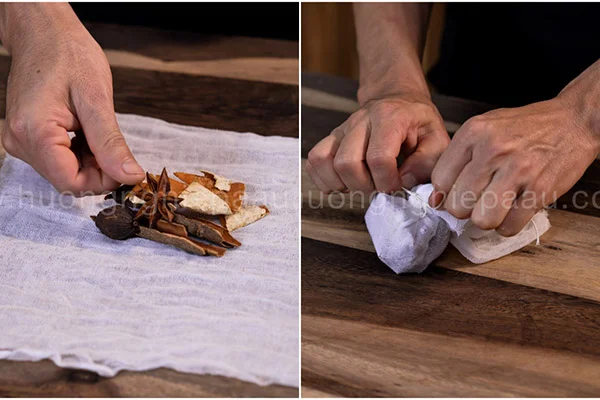 Túi gia vị thảo mộc rất quan trọng