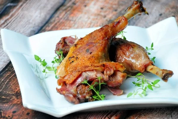 Thành phẩm vịt nướng mật ong