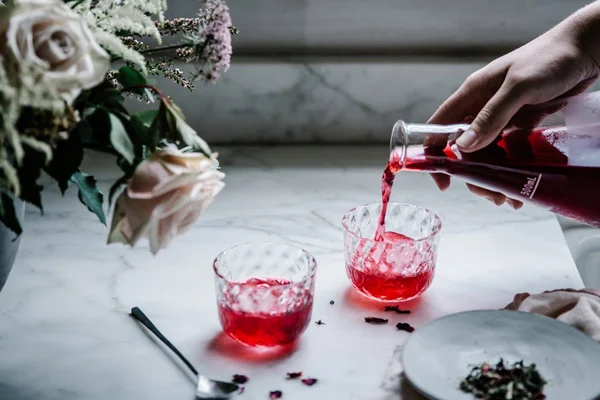 syrup hoa bụp giấm