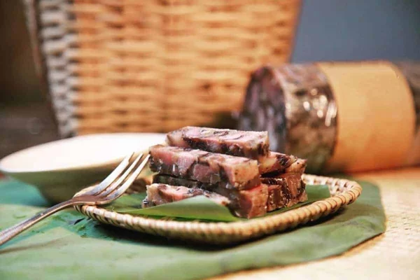 Cắt giò theo khối dọc