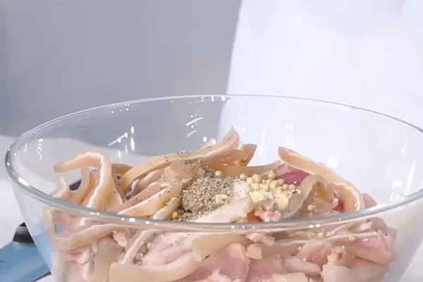 ướp thịt làm giò