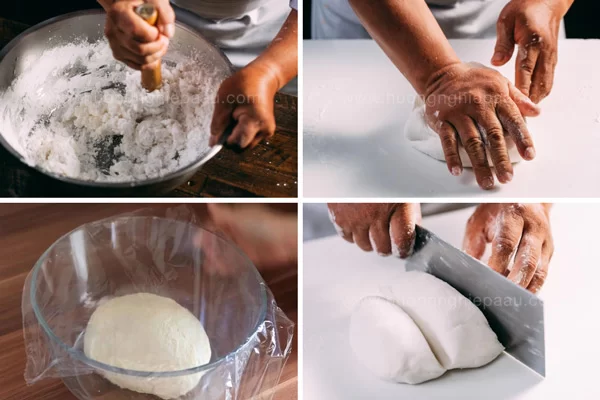 Nhồi và ủ bột