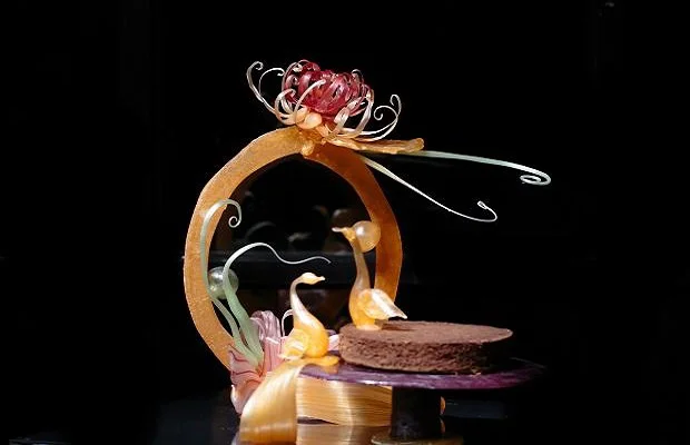 Phương pháp Spunsugar được ứng dụng trang trí