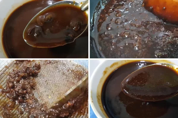 Nấu xốt tương ăn cùng phở khô