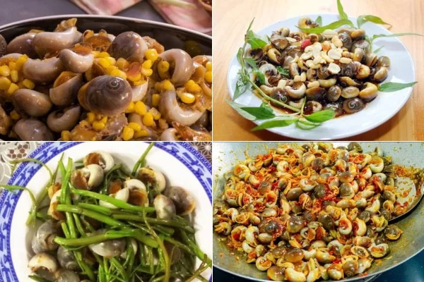 Ốc mỡ làm món gì ngon