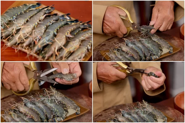 Chọn tôm sú ngon, tươi sống