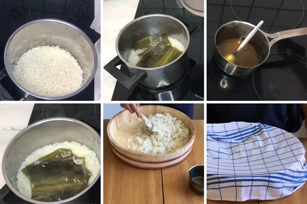 Cách làm cơm sushi cá hồi