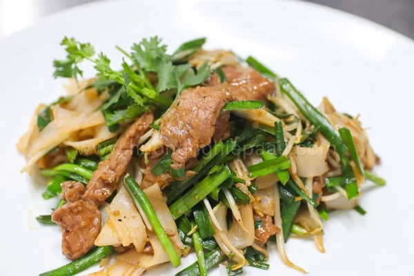 Cách làm phở xào bò