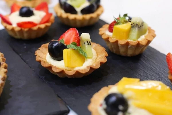 Mascarpone làm nhân kem cho tart trái cây