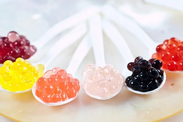 thạch thủy tin nhiều màu sắc