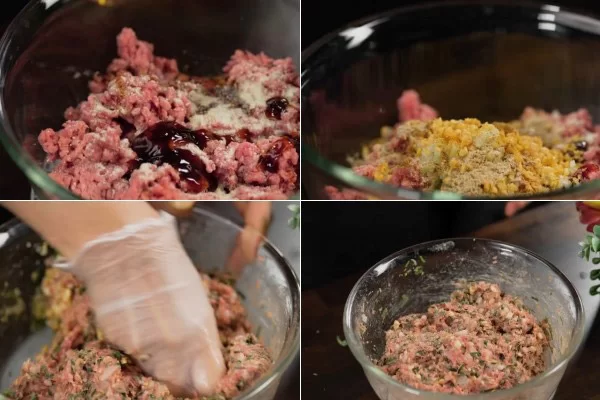 Cách ướp thịt bò cuốn lá lốt nướng