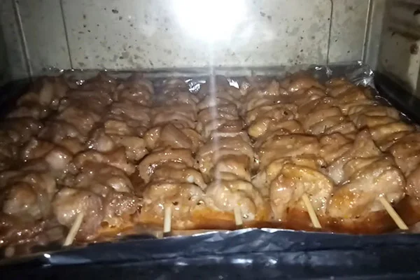 Nướng ở mức nhiệt