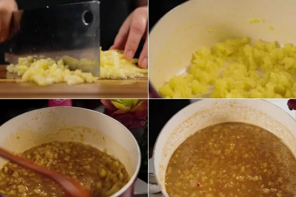 Pha mắm nêm ăn bò lá lốt