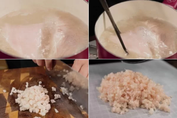 Sơ chế và ướp mỡ heo