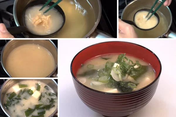 Cách nấu súp miso chuẩn vị Nhật