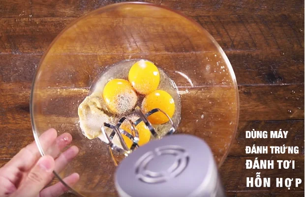 đánh tơi nguyên liệu