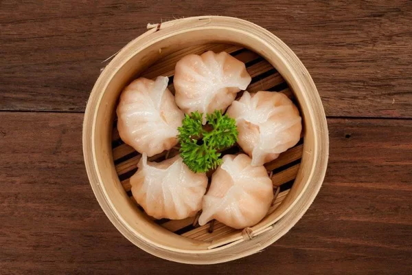 Há cảo với nét đặc trưng ẩm thực Trung Hoa