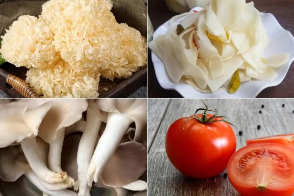 nguyên liệu nấu canh măng chua chay