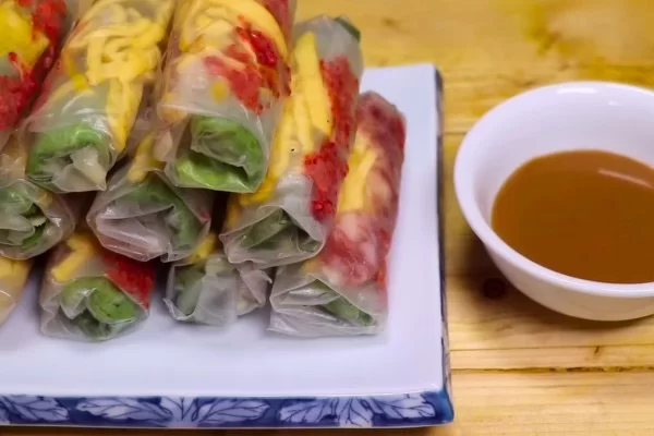 Bò bía mặn thơm ngon