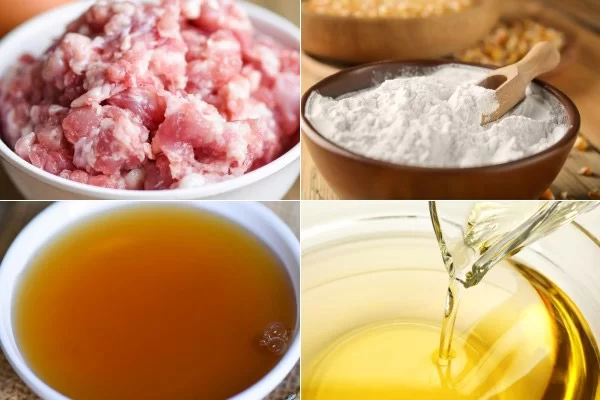 Nguyên liệu làm giò sống