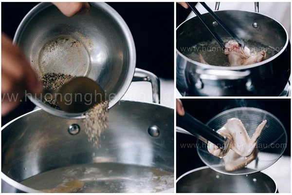 Sơ chế cánh gà để loại bỏ bớt mùi hôi