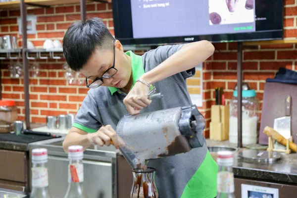 thực hành sửa dụng máy xay