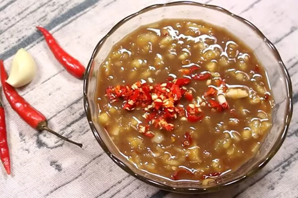 Chén mắm nêm thơm ngon