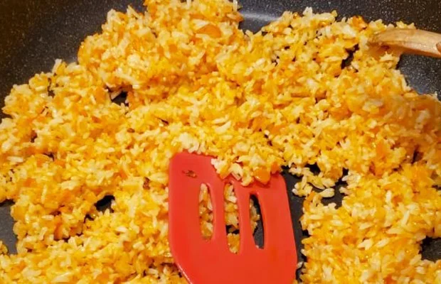 Chiên cơm chiên cơm