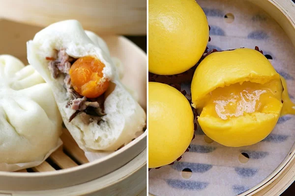 Bánh bao kim sa khác với bánh bao thường như thế nào