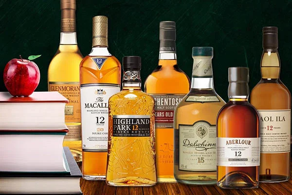 Một số chai Whisky Single Malt