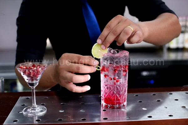 trang trí thức uống đẹp mắt