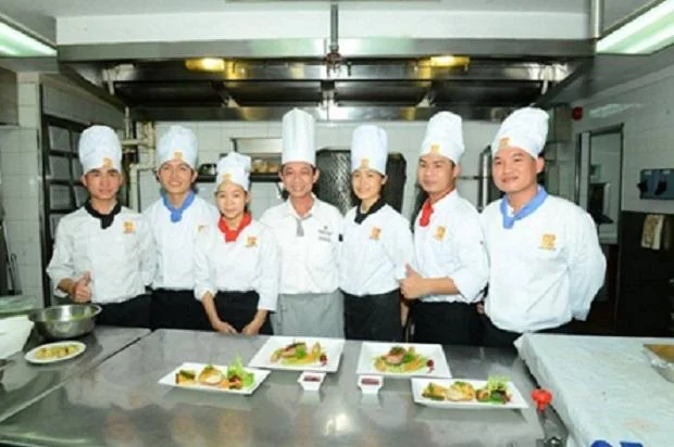 Anh Thi Ân trong buổi thực hành