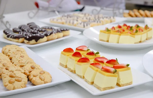 Bánh Mango cheese mousse