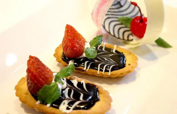 bánh tart chocolate