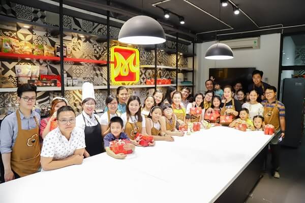 Buổi học làm bánh thú vị