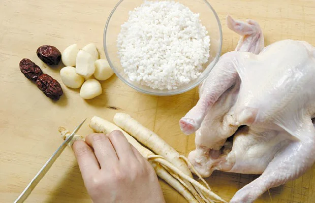 Các nguyên liệu chính