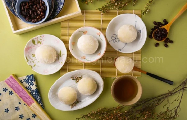 Cách làm bánh mochi kem tươi Cách làm bánh mochi kem tươi