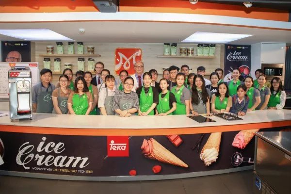 Chụp ảnh giao lưu Icecream Workshop
