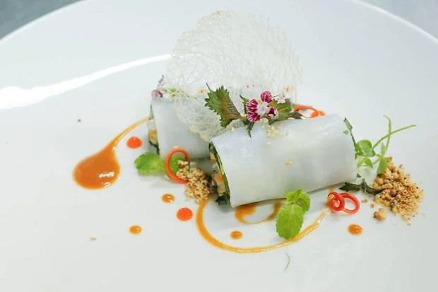 cuon goi du du thit bo tep kho