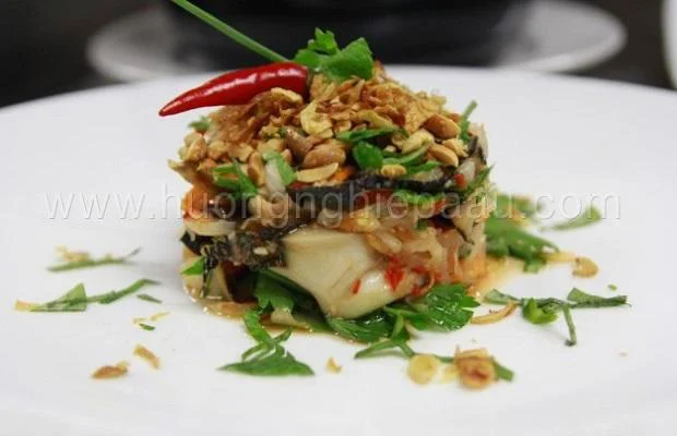 Gỏi ốc giác đậm vị, ngon tuyệt Gỏi ốc giác đậm vị, ngon tuyệt