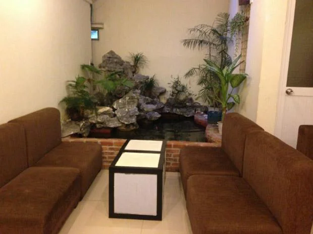 không gian quán kem rộng rãi