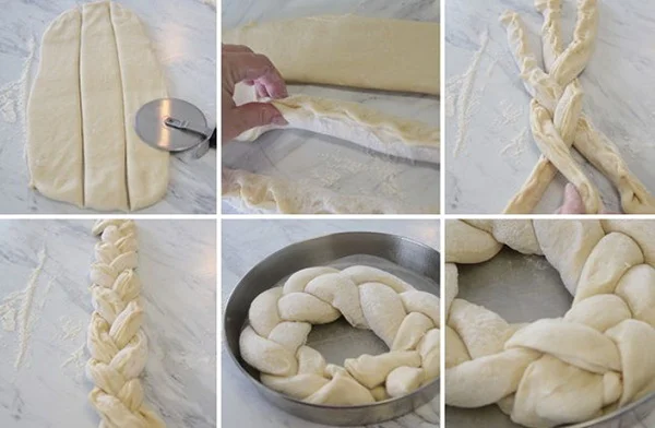 Các công đoạn làm Brioche Các công đoạn làm Brioche