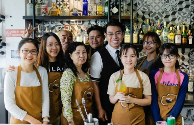 Lớp học pha chế hoàn thành