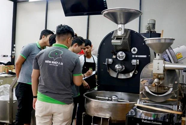 máy rang cà phê hiện đại máy rang cà phê hiện đại