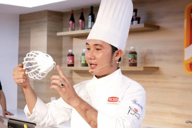 Các món bánh trong chương trình đều sử dụng kem Niagara Farms cao cấp