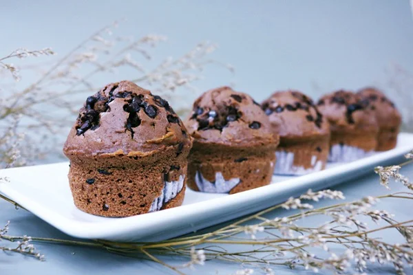 Muffin chocolate xinh xắn Muffin chocolate xinh xắn
