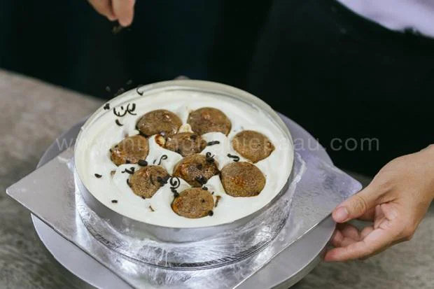 phần nhân bánh tiramisu